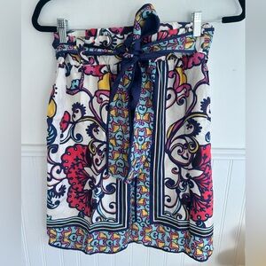 Lilly Pulitzer Colorful Silk Skirt